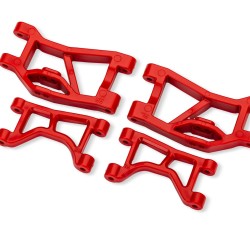 Red Rear Upper & Lower Suspension Arms (L&R)