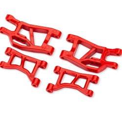 Red Front Upper & Lower Suspension Arms (L&R)